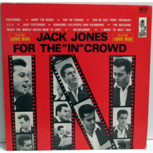 Jack Jones - For The ''In'' Crowd [Vinyl] - LP - Vinyl - LP