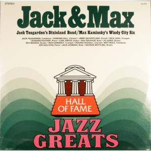 Jack Teagarden's Dixieland Band/Max Kaminsky's Windy City Six - Jack & Max - LP - Vinyl - LP