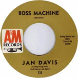 Jan Davis - Boss Machine / Fugitive - 7 inch 45 RPM