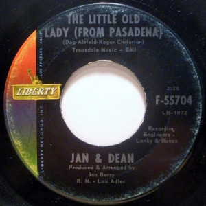 Jan & Dean - The Little Old Lady From Pasadena - 7 Inch 45 RPM - Vinyl - 7"