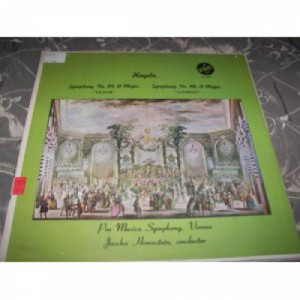 Jascha Horenstein / The Pro Musica Orchestra - Haydn Symphony No. 101 D Major / Symphony No. 104 D Major - LP - Vinyl - LP