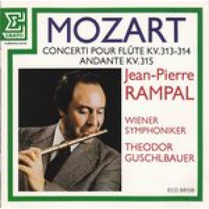 Jean-Pierre Rampal Wiener Symphoniker Theodor Guschlbauer - Mozart: Concerti Pour Flute KV. 313-314 [Audio CD] - Audio CD - CD - Album