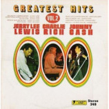 Jerry Lee Lewis / Charlie Rich / Johnny Cash - Greatest Hits Volume 2 [Vinyl] Jerry Lee Lewis / Charlie Rich / Johnny Cash - LP