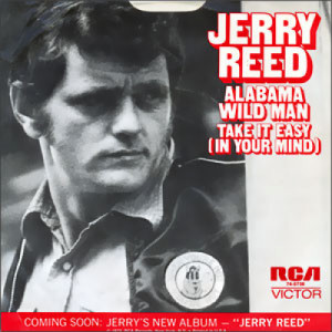 Jerry Reed - Alabama Wild Man / Take It Easy (In Your Mind) [Vinyl] - 7 Inch 45 RPM - Vinyl - 7"