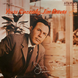 Jim Reeves - Yours Sincerely Jim Reeves [Vinyl] - LP - Vinyl - LP