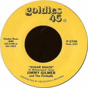 Jimmy Gilmer And The Fireballs - Sugar Shack / Daisy Petal Pickin' [Vinyl] - 7 Inch 45 RPM - Vinyl - 7"