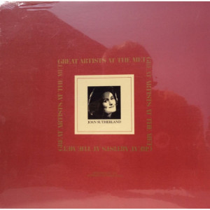 Joan Sutherland - Great Artists At The Met - Joan Sutherland [Vinyl] - LP - Vinyl - LP