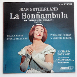 Joan Sutherland - La Sonnambula Highlights by Vincenzo Bellini [Vinyl] - LP - Vinyl - LP