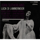 Joan Sutherland Renato Cioni Robert Merrill Cesare Siepi John Pritchard Conducting - Lucia Di Lammermoor [Record] - LP