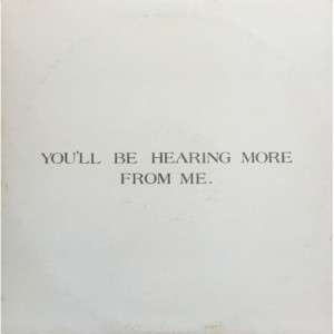 Jody Aliesan - You'll Be Hearing More From Me - LP - Vinyl - LP