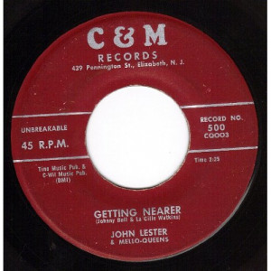 John Lester & Mello-Queens - At Last / Getting Nearer [Vinyl] - 7 Inch 45 RPM - Vinyl - 7"