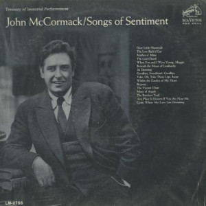 John McCormack - Songs Of Sentiment - LP - Vinyl - LP