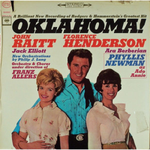 John Raitt Florence Henderson Phyllis Newman Jack Elliott Ara Berberian Franz Allers - Oklahoma [Vinyl] - LP - Vinyl - LP