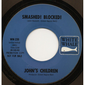 John's Children - Smashed! Blocked! / Strange Affair [Vinyl] - 7 Inch 45 RPM - Vinyl - 7"