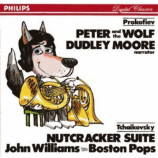 John Williams / The Boston Pops Orchestra / Dudley Moore - Prokofiev Peter And The Wolf Tchaikovsky Nutcracker Suite - LP