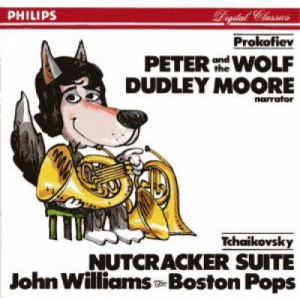 John Williams / The Boston Pops Orchestra / Dudley Moore - Prokofiev Peter And The Wolf Tchaikovsky Nutcracker Suite - LP - Vinyl - LP