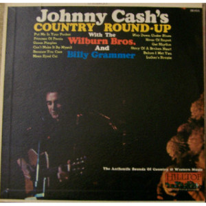 Johnny Cash - Johnny Cash's Country Round-Up With The Wilburn Bros. And Billy Grammer - LP - Vinyl - LP