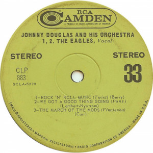 Johnny Douglas And His Orchestra - Dance Party Discotheque [Vinyl] - 7 Inch 33 1/3 RPM - Vinyl - 7"