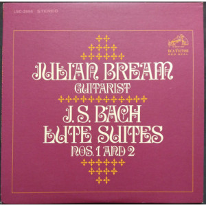 Julian Bream - J. S. Bach Lute Suites Nos. 1 And 2 [Vinyl] - LP - Vinyl - LP