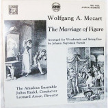 Julius Rudel The Amadeus Ensemble - Mozart The Marriage of Figaro For Woodwinds And String Bass - LP