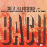 Karl Ristenpart Conducting The Orchestra Of The Sarre - Bach: Suites For Orchestra 3 And 4 - LP