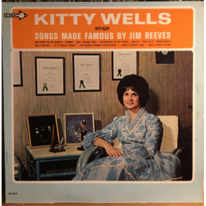 Kitty Wells - Songs Made Famous By Jim Reeves [Vinyl] - LP - Vinyl - LP