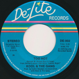 Kool and The Gang - Too Hot / Tonight's The Night [Vinyl] - 7 Inch 45 RPM - Vinyl - 7"
