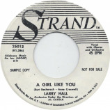Larry Hall - A Girl Like You / Rosemary [Vinyl] - 7 Inch 45 RPM