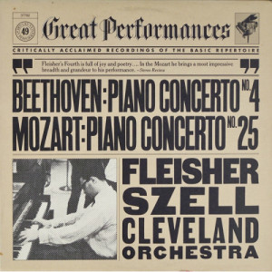 Leon Fleisher George Szell Cleveland Orchestra - Great Performances Mozart: Concerto No.25 in C Major for Piano and Orchestra k.5 - Vinyl - LP