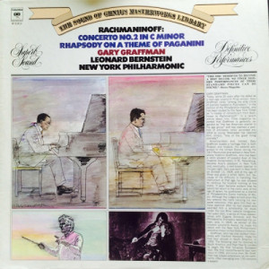 Leonard Bernstein And The New York Philharmonic - Rachmaninoff Concerto No. 2 In C Minor / Rhapsody On A Theme Of Paganini - LP - Vinyl - LP