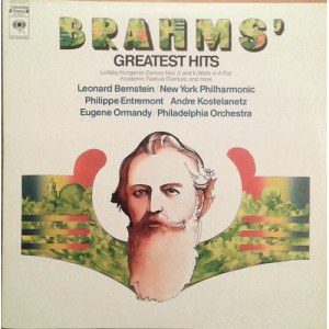 Leonard Bernstein / New York Philharmonic / Eugene Ormandy / Philadelphia Orchestra - Brahms' Greatest Hits [Vinyl] - LP - Vinyl - LP