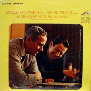 Leonard Pennario / Andre Previn - Rachmaninoff Concertos Nos. 1 And 4 [Vinyl] - LP - Vinyl - LP