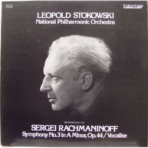Leopold Stokowski And The National Philharmonic Orchestra - Sergei Rachmaninoff Symphony No. 3 - LP - Vinyl - LP