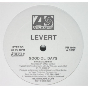 Levert - Good Ol' Days [Vinyl] - 12 Inch 33 1/3 RPM - Vinyl - 12" 
