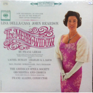 Lisa Della Casa / John Reardon / Franz Allers / The American Opera Society Orchestra and Chorus - The Merry Widow - LP - Vinyl - LP