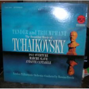 London Philharmonic Orchestra conducted by Massimo Freccia - Tchaikovsky Tender and Triumphant - LP - Vinyl - LP