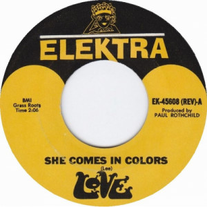 Love - She Comes In Colors / Orange Skies [Vinyl] - 7 Inch 45 RPM - Vinyl - 7"