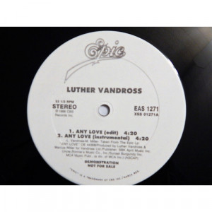 Luther Vandross - Any Love [Vinyl] - 12 Inch 33 1/3 RPM - Vinyl - 12" 
