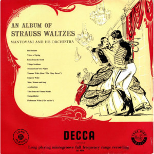 Mantovani And His Orchestra - An Album Of Strauss Waltzes [Vinyl] - LP - Vinyl - LP