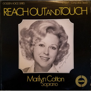 Marilyn Cotton - Reach Out And Touch [Vinyl] - LP - Vinyl - LP