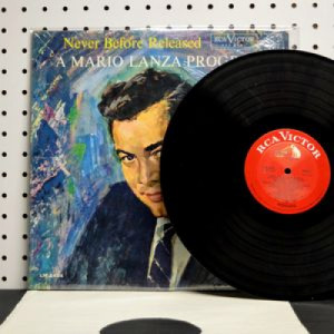 Mario Lanza - A Mario Lanza Program - LP - Vinyl - LP