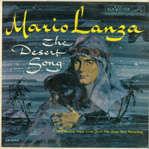Mario Lanza - The Desert Song [Record] Mario Lanza - LP - Vinyl - LP