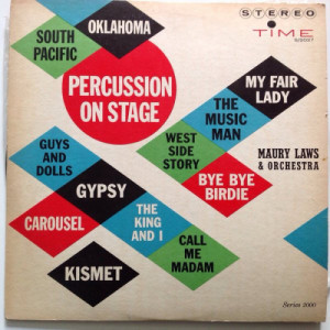 Maury Laws & Orchestra - Percussion On Stage [Vinyl] - LP - Vinyl - LP