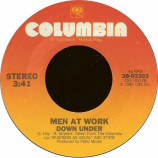 Men At Work - Down Under / Crazy [Vinyl] - 7 Inch 45 RPM