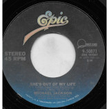 Michael Jackson - She's Out Of My Life / Get On The Floor [Vinyl] - 7 Inch 45 RPM