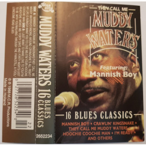Muddy Waters - They Call Me Muddy Waters Featuring Mannish Boy 20 Blues Classics [Audio Cassett - Tape - Cassete
