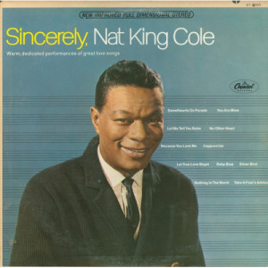 Nat King Cole - Sincerely; Nat King Cole [Vinyl] Nat King Cole - LP - Vinyl - LP