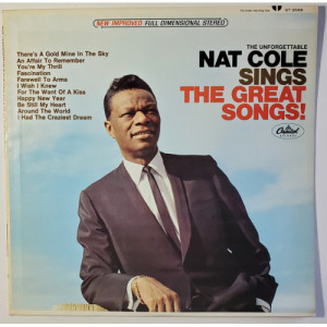 Nat King Cole - The Unforgettable Nat King Cole Sings The Great Songs! [Record] - LP - Vinyl - LP