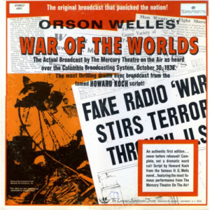 Orson Welles - War Of The Worlds [Record] - LP - Vinyl - LP