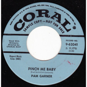 Pam Garner - Pinch Me Baby/Me And My Shadow - 7 Inch 45 RPM - Vinyl - 7"